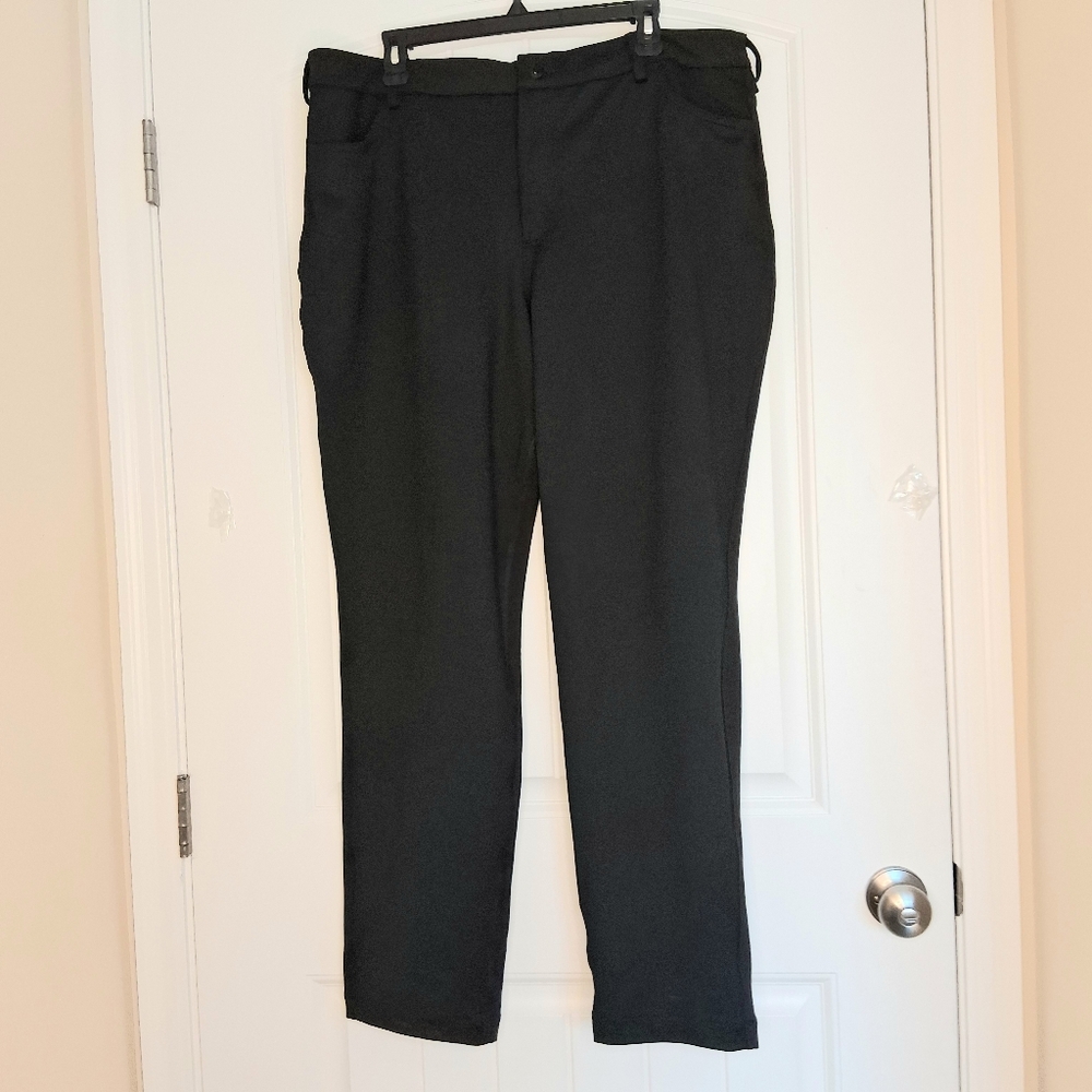 Duluth Trading Co Flexpedition Active Outdoor Pants Plus Sz 18W Black Gorpcore